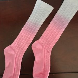 Custom Dyed Ombré Knee Socks